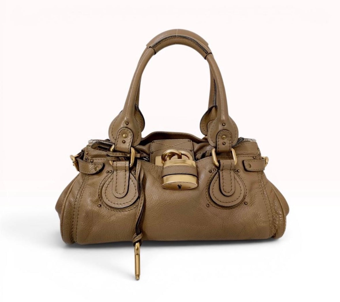 Chloé Taupe Paddington Satchel