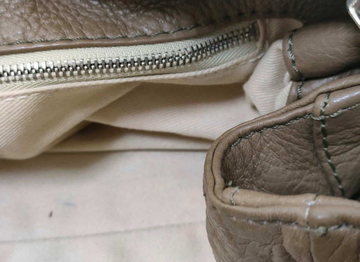 Chloé Taupe Paddington Satchel — detail 2