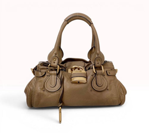 Chloé Taupe Paddington Satchel
