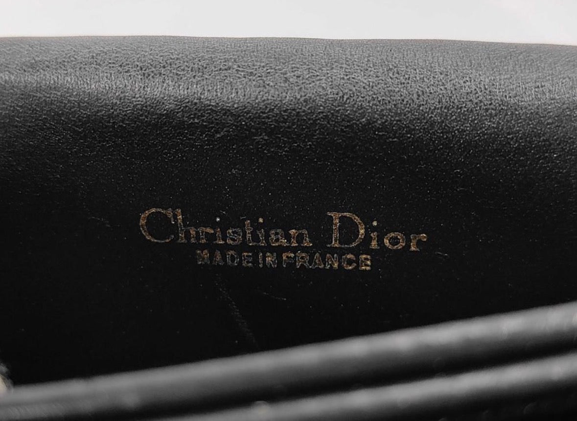 Christian Dior Vintage Monogram Canvas Chain Trotter Bag — detail 2