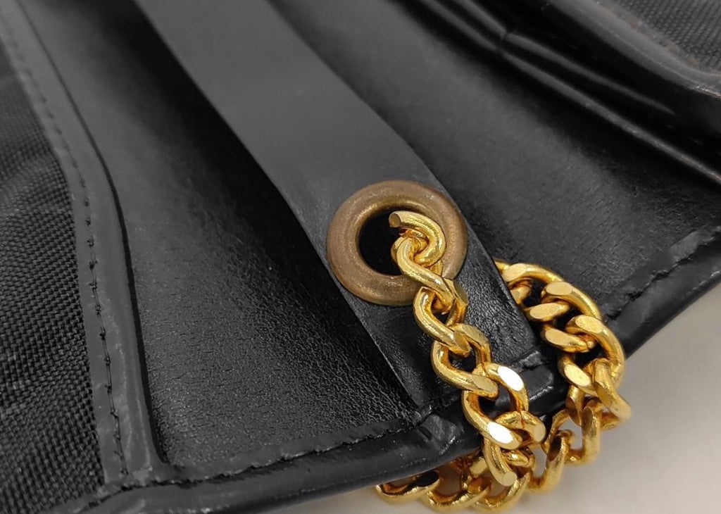 Christian Dior Vintage Monogram Canvas Chain Trotter Bag — detail 4