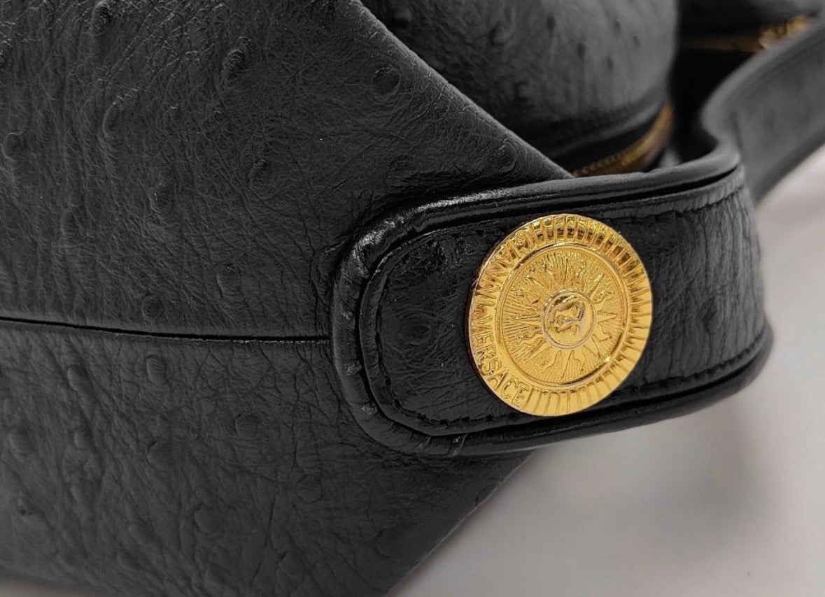 Vintage Gianni Versace Vanity Handbag — detail photograph 2