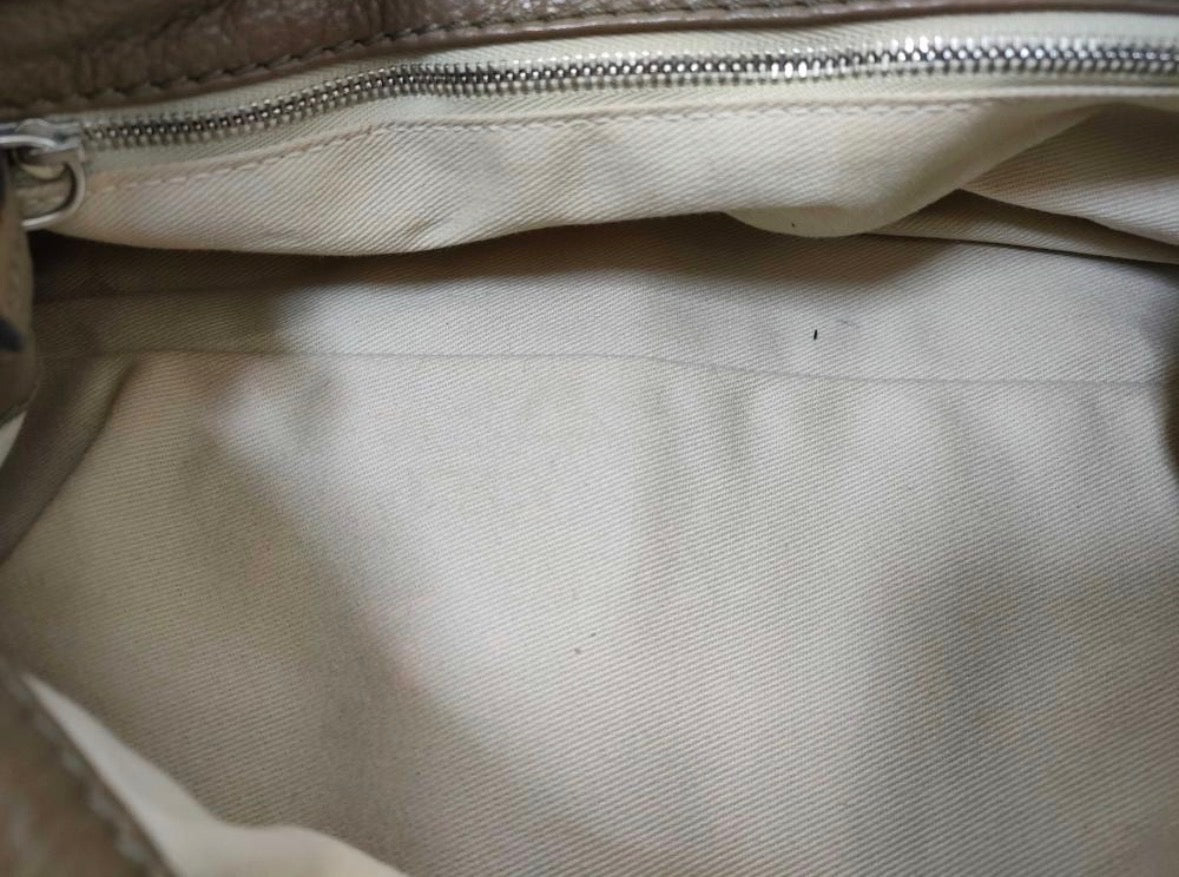Chloé Taupe Paddington Satchel — detail photograph 6